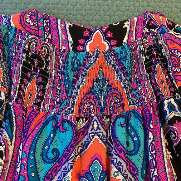 Alice & Trixie Paisley Strapless Mini Dress - Picture 4 of 6